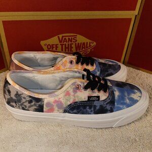 Vans Men's 7/Women's 8.5 Authentic 44 DX Tie Dye patchwork VN0A54F9AXJ